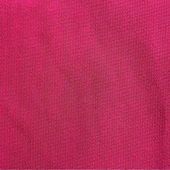 Bill Levkoff Red Strapless Pleated Formal Gown Size 12 Bridesmaid Prom Dress - Picture 7 of 10